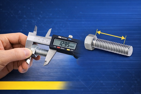 اندازهگیری قطر پیچهای ششضلعی