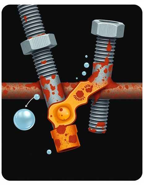 بهترین راه جلوگیری از زنگزدگی پیچ و مهره